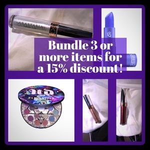 Get 15% Off On A Bundle Of 3 Or More Items!